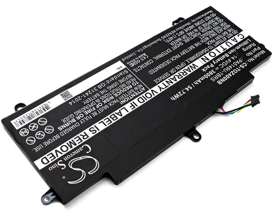Battery For Toshiba, Tecra Z40-a-10k, Tecra Z40-a-10t, Tecra Z 14.4v, 3800mah - 54.72wh Notebook, Laptop Cameron Sino Technology Limited