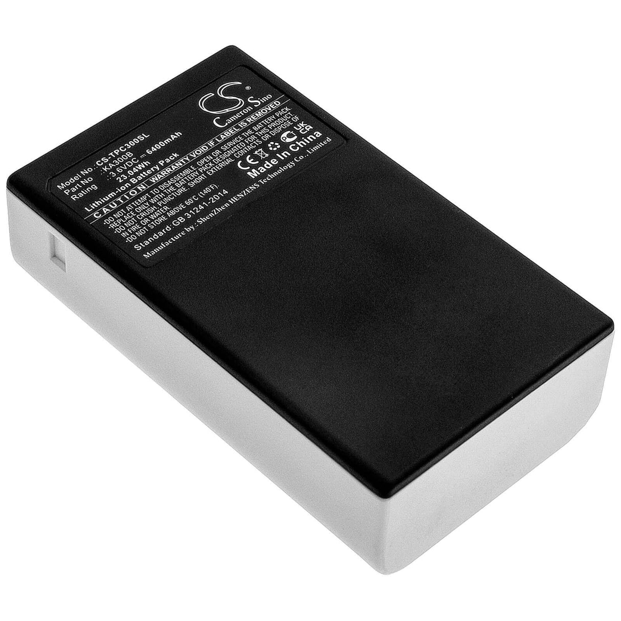 Batterie pour Tp-link, Kasa, Kc300 3.6v, 6400mah - 23.04wh Batteries pour Électronique Cameron Sino Technology Limited (Suspendu)