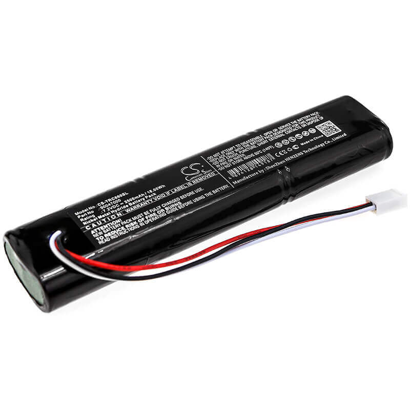 7.2V, Ni-MH, 2500mAh, Batterie d'équipement compatible avec Trilithic, 90047000, 860 DSPi Cable Meter, 860dsp, 18Wh Équipement, Enquête, Test Cameron Sino Technology Limited