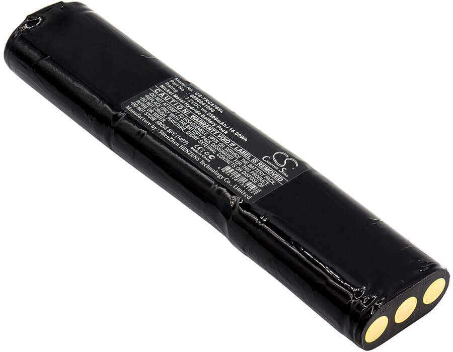 7.2V, Ni-MH, 2500mAh, Batterie d'équipement compatible avec Trilithic, 90041000, analyseur de champ 860DSP, analyseur de champ 860dspi, 18Wh Équipement, Enquête, Test Cameron Sino Technology Limited