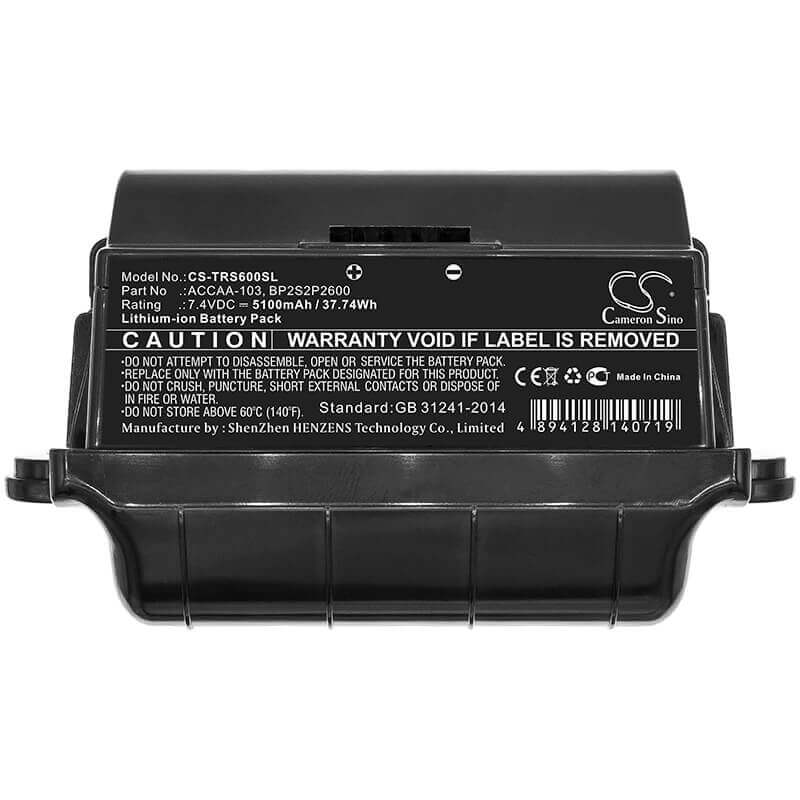7.4V, Li-ion, 5100mAh, Tablet battery fits Trimble, Accaa-103, Rugged Tablet Yellow 80gb, Yma-fys6as-00, 37.74Wh Tablet Cameron Sino Technology Limited