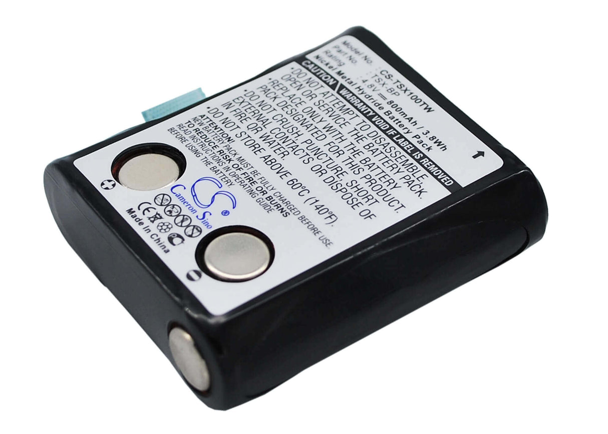 4.8V, Ni-MH, 800mAh, Two-Way Radio battery fits Trisquare, Tsx-bp, Tsx100, Tsx300, 3.84Wh Two-Way Radio Cameron Sino Technology Limited