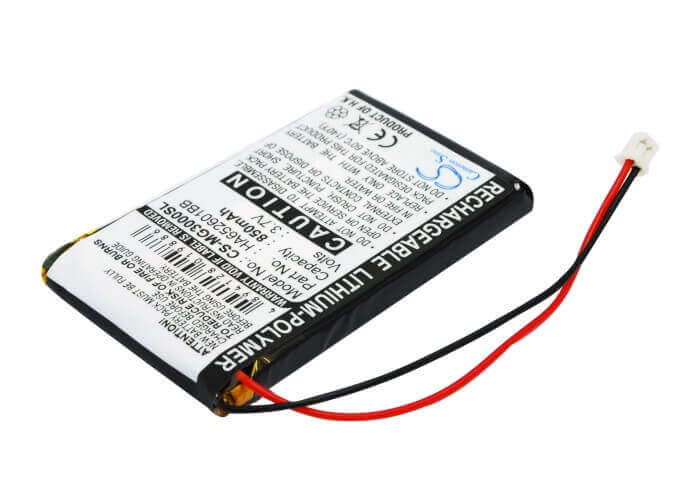 3,7V, Li-Polymer, 850mAh, batterie GPS compatible avec Typhoon, Ha652601bb, Myguide 3000, Myguide 3010, 3.15Wh GPS, Navigator Cameron Sino Technology Limited