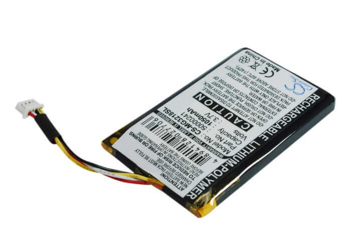 3,7V, Li-Polymer, 1050mAh, batterie GPS compatible avec Typhoon, 50000214, Myguide M Imove 3218, Myguide Pnd 3218, 3,89Wh GPS, Navigator Cameron Sino Technology Limited