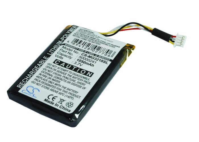 3,7V, Li-Polymer, 1050mAh, batterie GPS compatible avec Typhoon, 50000214, Myguide M Imove 3218, Myguide Pnd 3218, 3,89Wh GPS, Navigator Cameron Sino Technology Limited