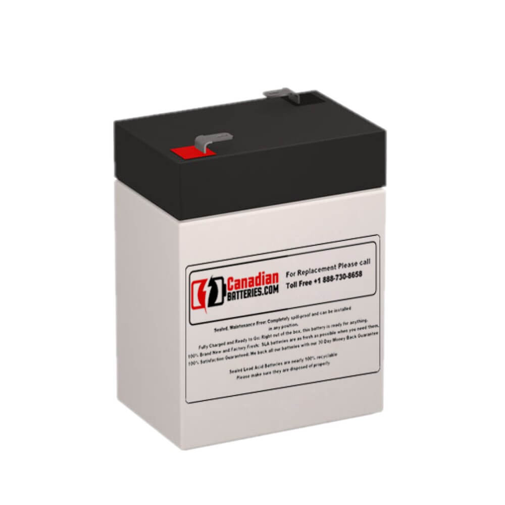 Batterie pour Ultra Xfinity 300va 165w UPS, 1 x 6v, 4.5ah - 27wh Batteries UPS Gamme CB