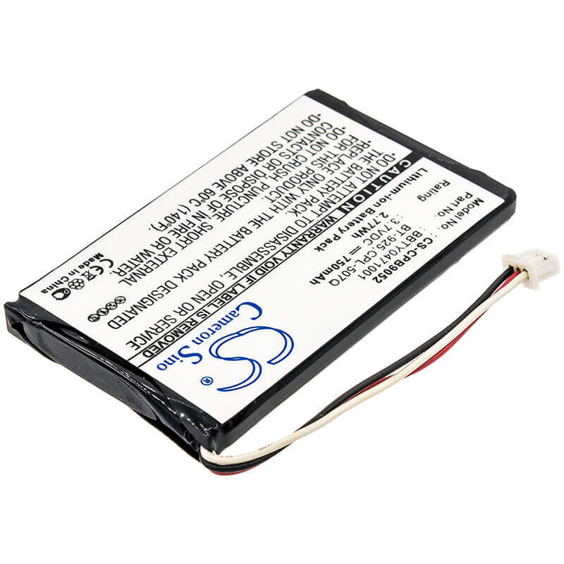 3.7V, Li-ion, 750mAh, Cordless Phone battery fits Uniden, Bbty0471001, Tru-c46, Tru-c56, 2.775Wh Cordless Phone Cameron Sino Technology Limited (Cordless Phone)