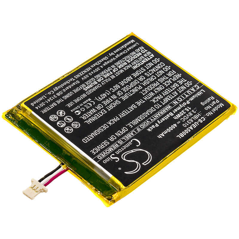 Barcode Scanner Battery For Unitech, Ea500, Ea502, Ea506 3.8v, 4000mah - 15.20wh Barcode Scanner Cameron Sino Technology Limited
