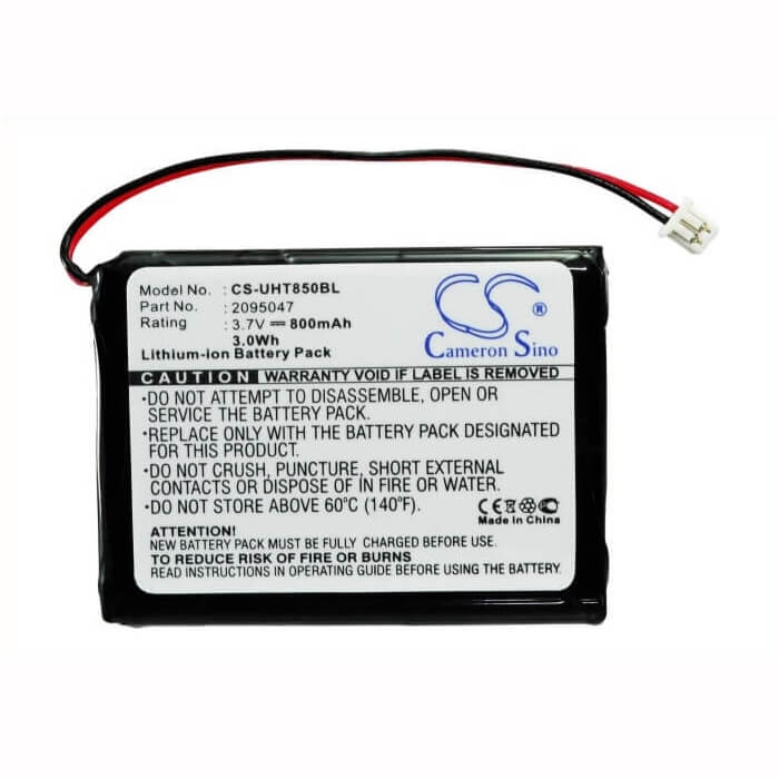 Batterie de scanner de codes-barres pour Unitech Ht850, Ht580 3.7v, 800mah - 2.96wh Scanner de codes-barres Cameron Sino Technology Limited