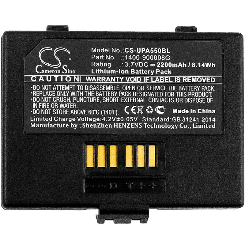 Barcode Scanner Battery For Unitech, Pa550 3.7v, 2200mah - 2.96wh Barcode Scanner Cameron Sino Technology Limited