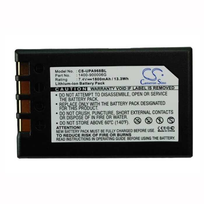 Barcode Scanner Battery For Unitech Pa968ii 7.4v, 1800mah - 13.32wh Barcode Scanner Cameron Sino Technology Limited