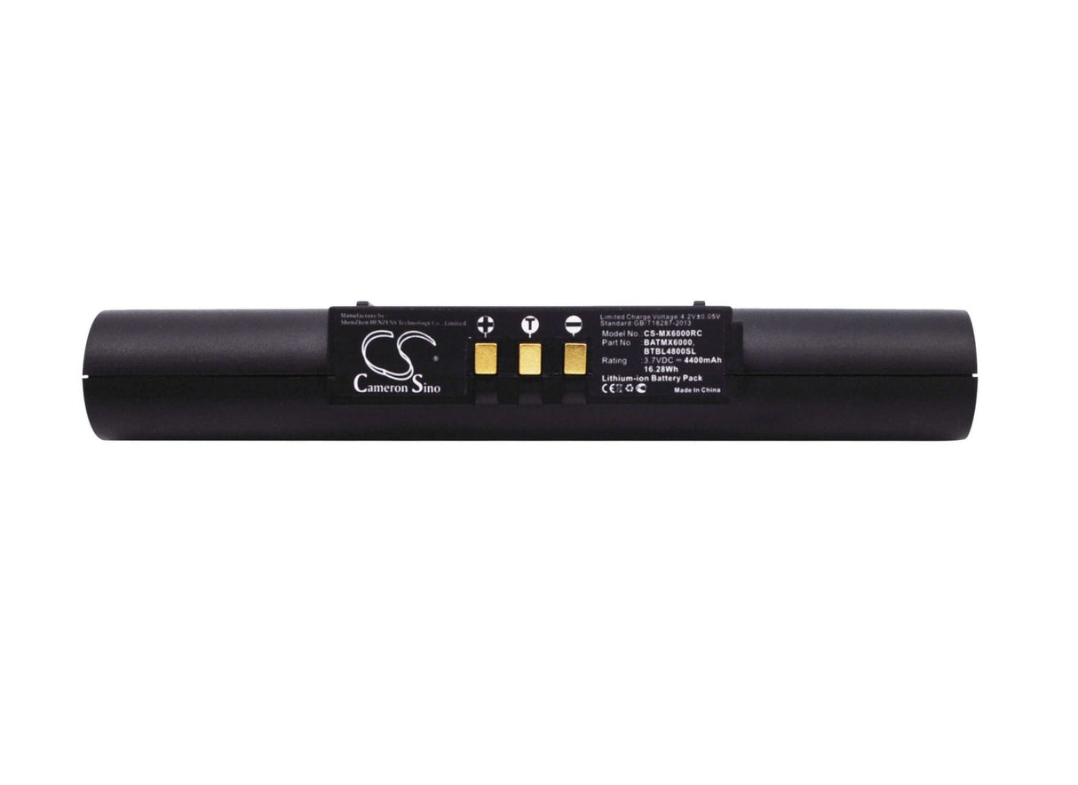 3.7V, Li-ion, 4400mAh, Remote Control battery fits Urc, Mx-6000, Ue-mx6000, Un-mx6000, 16.28Wh Remote Control Cameron Sino Technology Limited