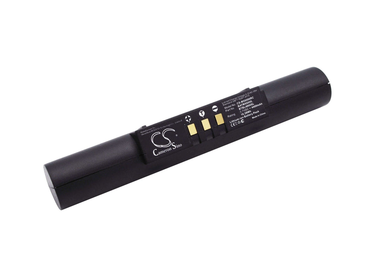 3.7V, Li-ion, 4400mAh, Remote Control battery fits Urc, Mx-6000, Ue-mx6000, Un-mx6000, 16.28Wh Remote Control Cameron Sino Technology Limited