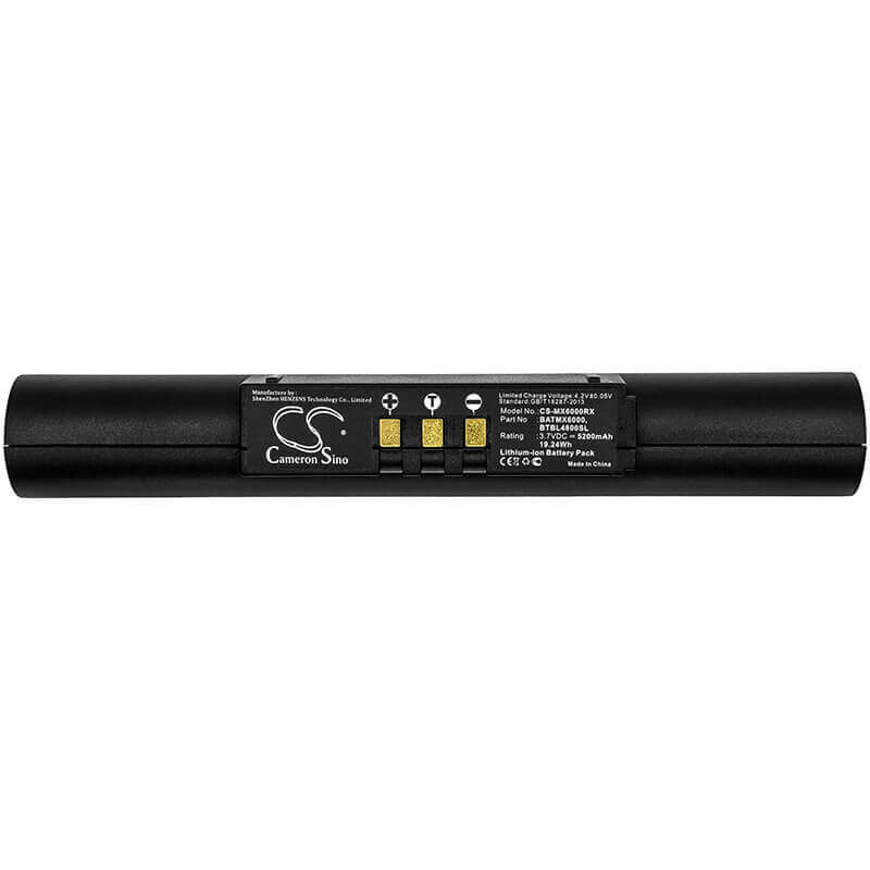 3.7V, Li-ion, 5200mAh, batterie de télécommande compatible avec Urc, Mx-6000, Ue-mx6000, Un-mx6000, 19.24Wh Télécommande Cameron Sino Technology Limited
