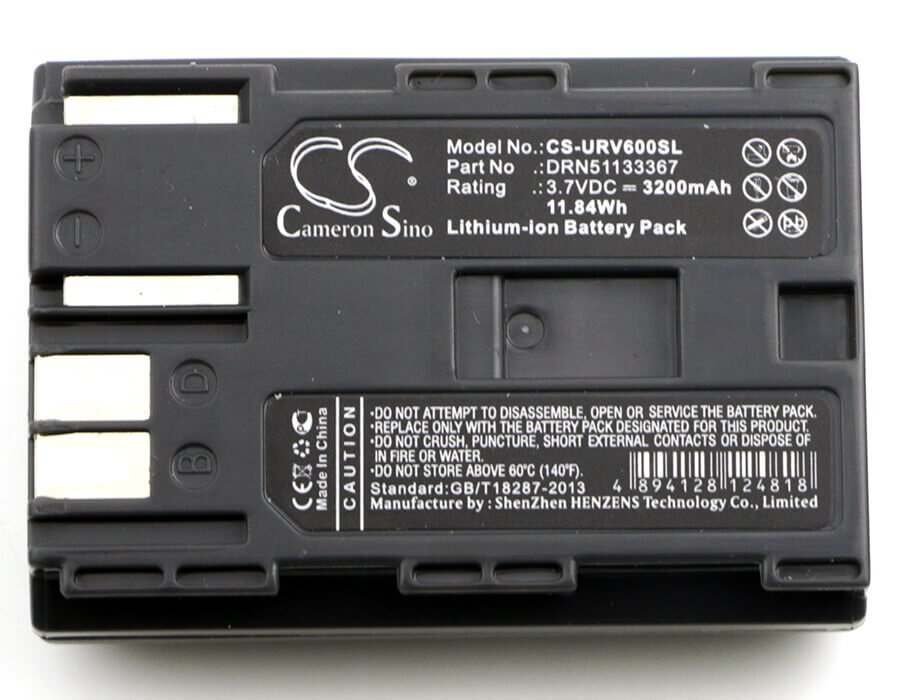 3.7V, Li-ion, 3200mAh, Equipment battery fits Urovo, Drn51133367, i60, I60xx, 11.84Wh Equipment, Survey, Test Cameron Sino Technology Limited
