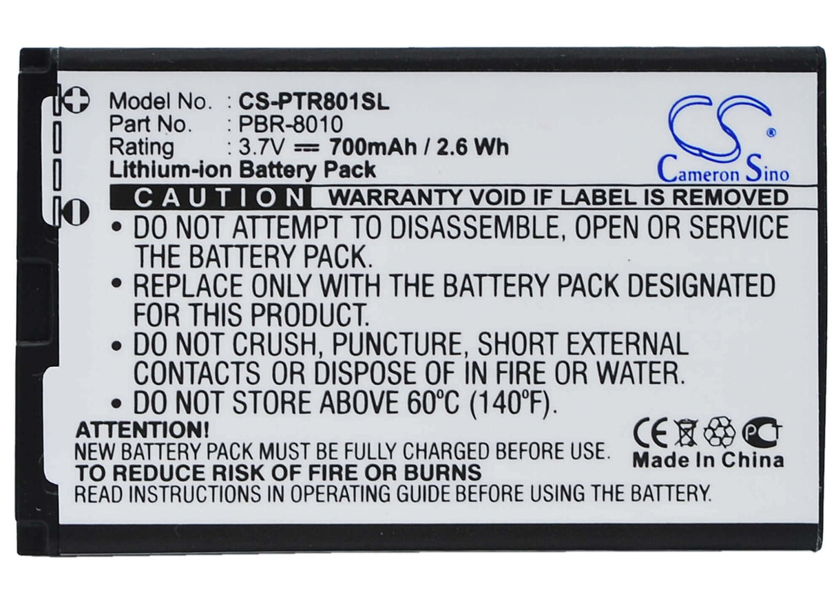 3.7V, Li-ion, 700mAh, batterie de smartphone compatible avec Utstarcom, Verizon, Pbr-8010, Cdm-8010, 2.59Wh Mobile, Smartphone Cameron Sino Technology Limited (Smartphone)