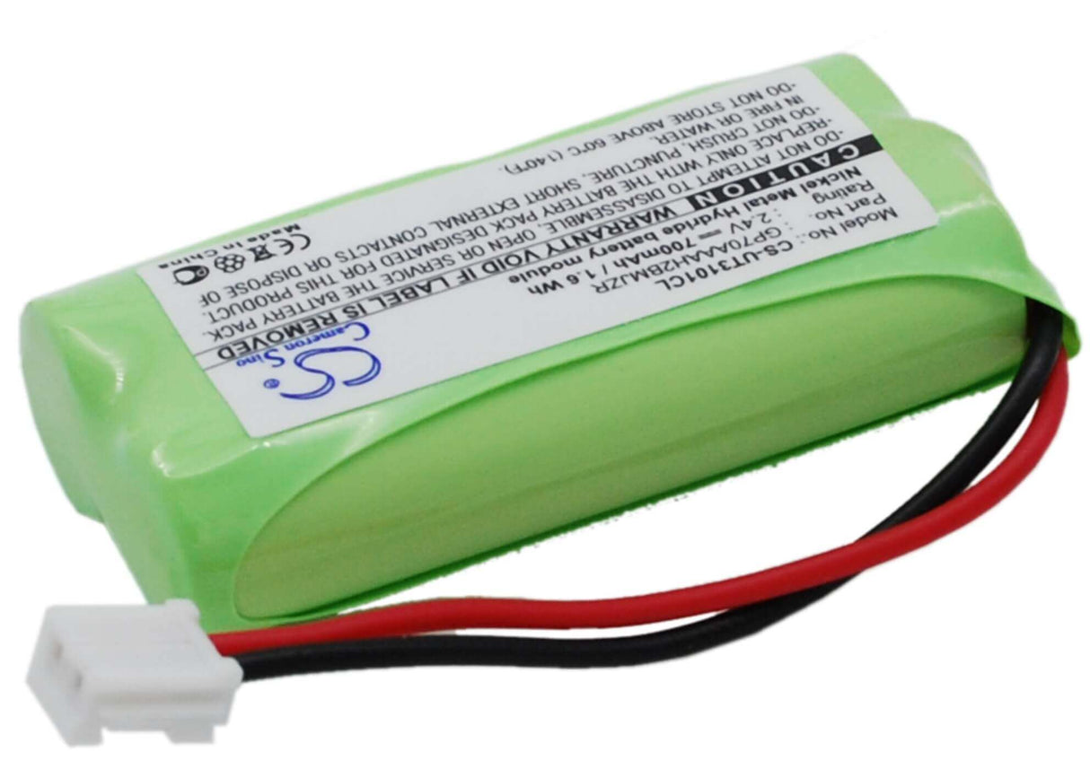 2.4V, Ni-MH, 700mAh, Cordless Phone battery fits Plantronics, Motorola, Detewe, Tesco, 2snaaa55hsj1, 3101, 3111, 1.68Wh Cordless Phone Cameron Sino Technology Limited (Cordless Phone)