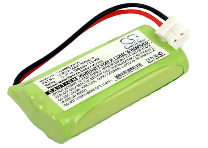 Cordless Battery For V Tech, BT-183342, BT262342, BT-262342, BT266342, 2.4v, 700mah - 1.68wh BabyPhone Cameron Sino Technology Limited (Cordless Phone)