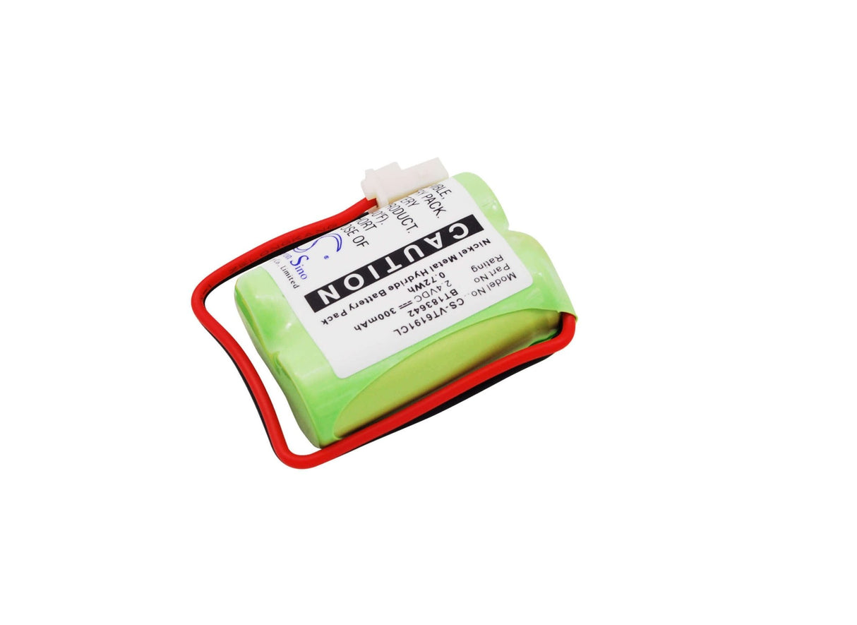 2,4V, Ni-MH, 300mAh, batterie de téléphone sans fil compatible avec Essentiel B, V Tech, 2sn-2/3aaa40h-s-x2, 8001496, 8003132, 0,72Wh Téléphone sans fil Cameron Sino Technology Limited (Téléphone sans fil)