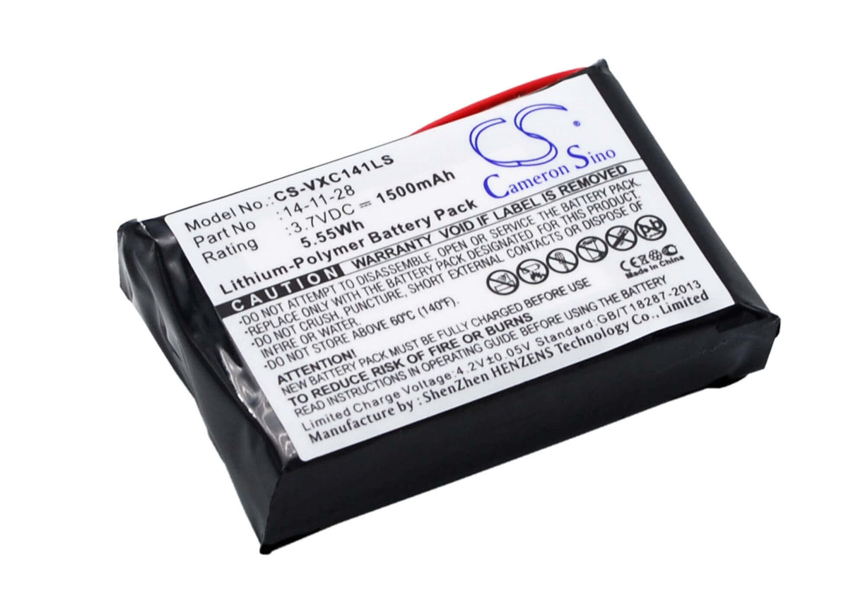 Flashlights Battery For Vancouver Vancouver/xc-141k 3.7v, 1500mah - 5.55wh Bicycles Flashlights Cameron Sino Technology Limited