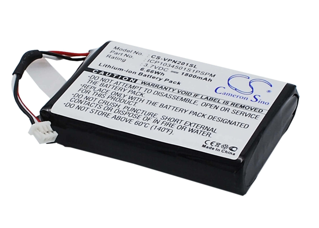 3,7V, Li-ion, 1800mAh, batterie GPS compatible avec Vdo Dayton, Icp1034501s1pspm, Ms2010aus, 6.66Wh GPS, Navigator Cameron Sino Technology Limited