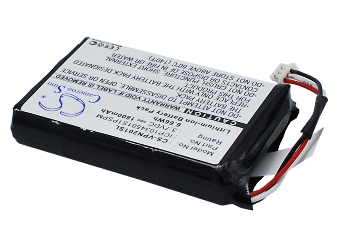 3,7V, Li-ion, 1800mAh, batterie GPS compatible avec Vdo Dayton, Icp1034501s1pspm, Ms2010aus, 6.66Wh GPS, Navigator Cameron Sino Technology Limited