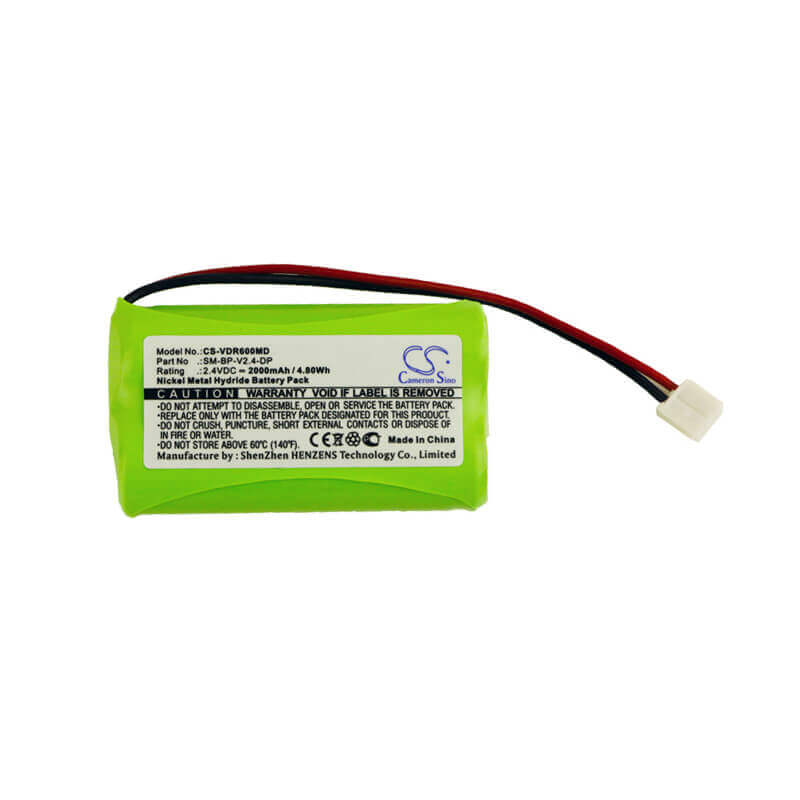2,4V, Ni-MH, 2000mAh, Batterie médicale compatible avec Vdw, Sm-bp-v2.4-dp, Raypex 6, 4,80Wh Medical Cameron Sino Technology Limited (Médical)