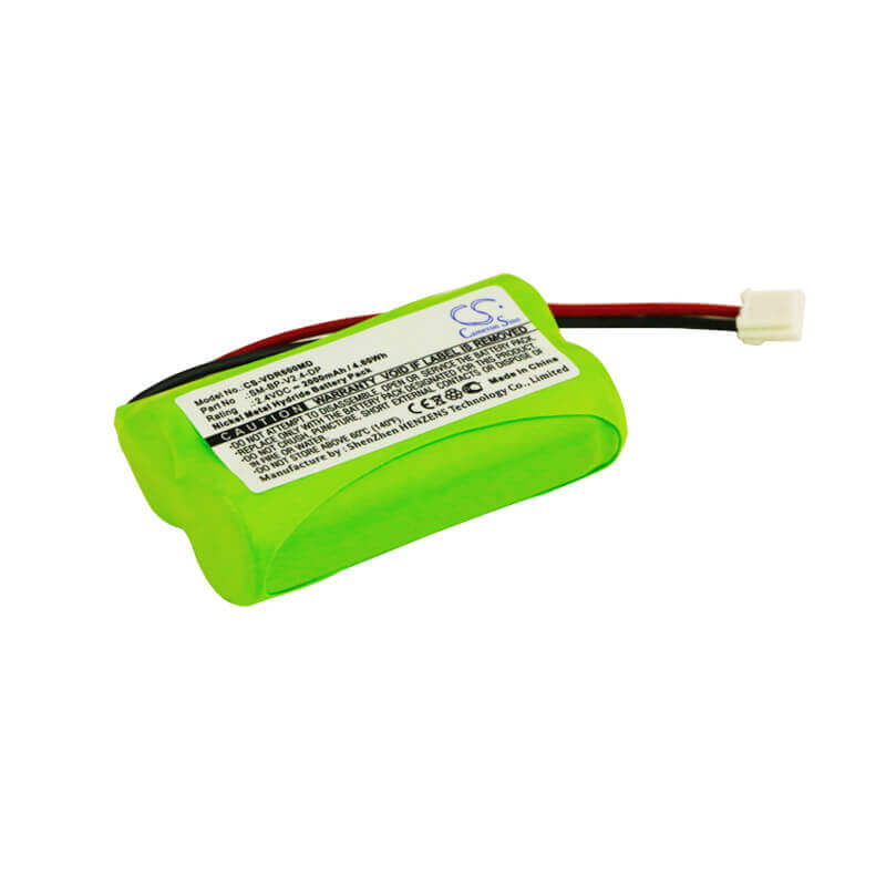 2,4V, Ni-MH, 2000mAh, Batterie médicale compatible avec Vdw, Sm-bp-v2.4-dp, Raypex 6, 4,80Wh Medical Cameron Sino Technology Limited (Médical)