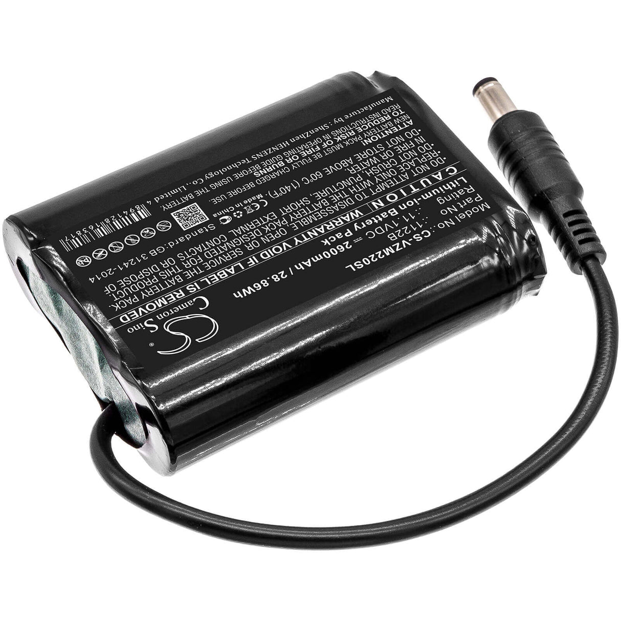 Heated Clothes Battery For Venture, Heat, Mc-1645, Zmcb2200 11.1v, 5200mah - 57.72wh Heated Clothes Cameron Sino Technology Limited