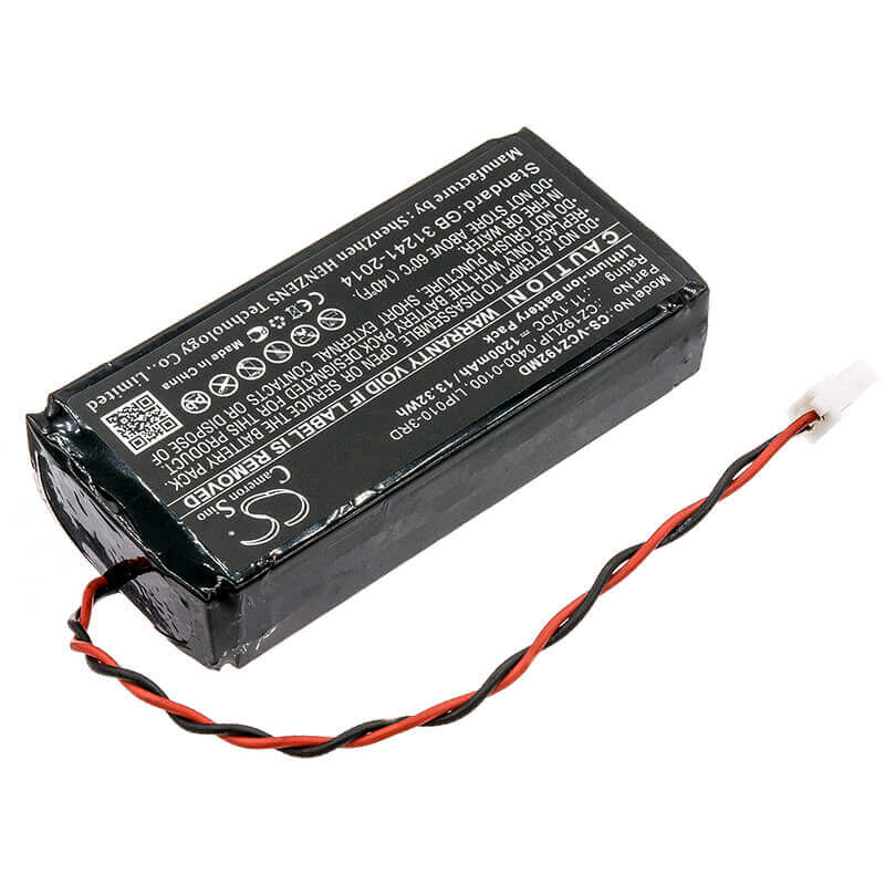11.1V, Li-ion, 1200mAh, Batterie médicale compatible avec Verathon, 0400-0100, 0400-0100, 0800-0404, 13.32Wh Medical Cameron Sino Technology Limited (Médical)