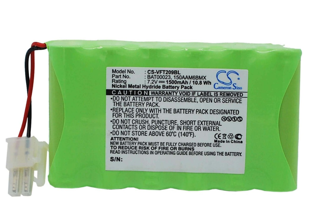 7.2V, Ni-MH, 1500mAh, Payment Terminal battery fits Verifone, 150aam6bmx, Nurit 2085u, Nurit 2090, 10.8Wh Payment Terminal Cameron Sino Technology Limited