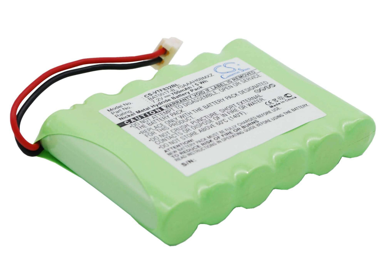 7.2V, Ni-MH, 700mAh, Payment Terminal battery fits Verifone, 70aaah6bmxz, Nurit 3020, Nurit 3020u, 5.0Wh Payment Terminal Cameron Sino Technology Limited