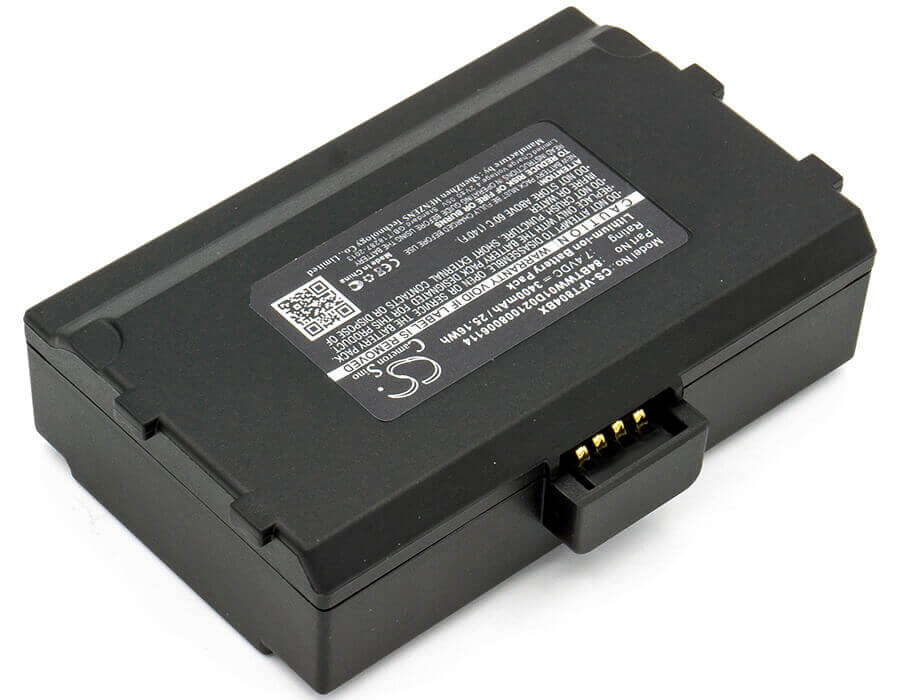 7.4V, Li-ion, 3400mAh, Payment Terminal battery fits Verifone, 84btww01d021008006114, Nurit 8040, Nurit 8400, 25.16Wh Payment Terminal Cameron Sino Technology Limited