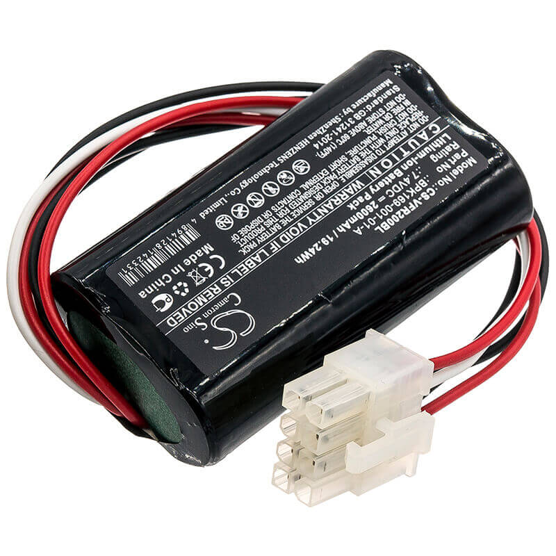7.4V, Li-ion, 2600mAh, Payment Terminal battery fits Verifone, Bpk169-001-01-a, Pca169-001-01, Pca169-404-01-a, 19.24Wh Payment Terminal Cameron Sino Technology Limited