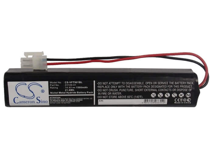 14.4V, Ni-MH, 1500mAh, Payment Terminal battery fits Verifone, 23149-01, Topaz, 21.6Wh Payment Terminal Cameron Sino Technology Limited