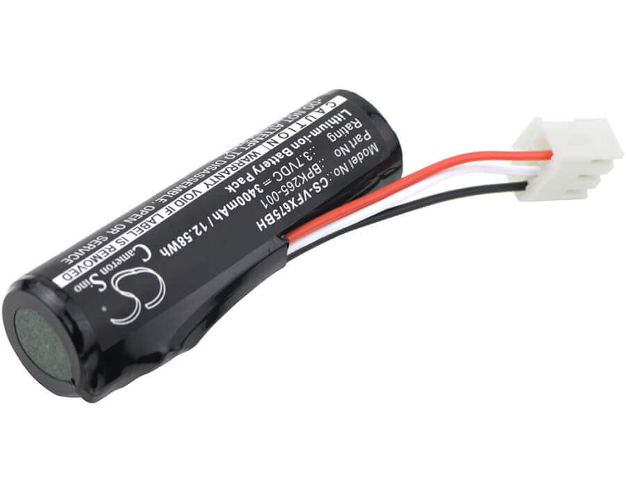 3.7V, Li-ion, 3400mAh, batterie de terminal de paiement compatible avec Verifone, Aisino, Is803, V71, 12.58Wh Terminal de paiement Cameron Sino Technology Limited