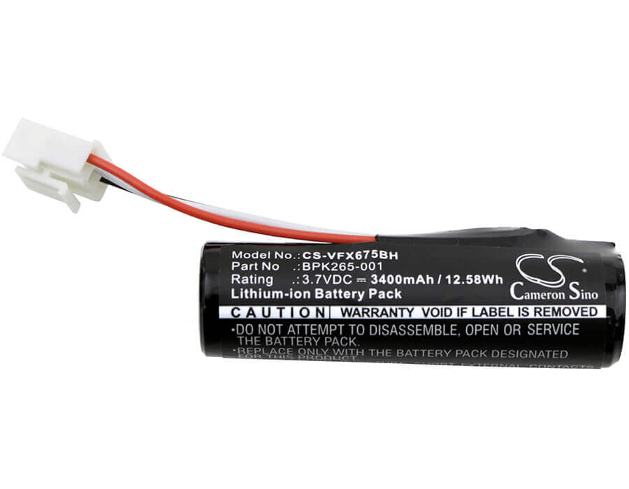 3.7V, Li-ion, 3400mAh, batterie de terminal de paiement compatible avec Verifone, Aisino, Is803, V71, 12.58Wh Terminal de paiement Cameron Sino Technology Limited