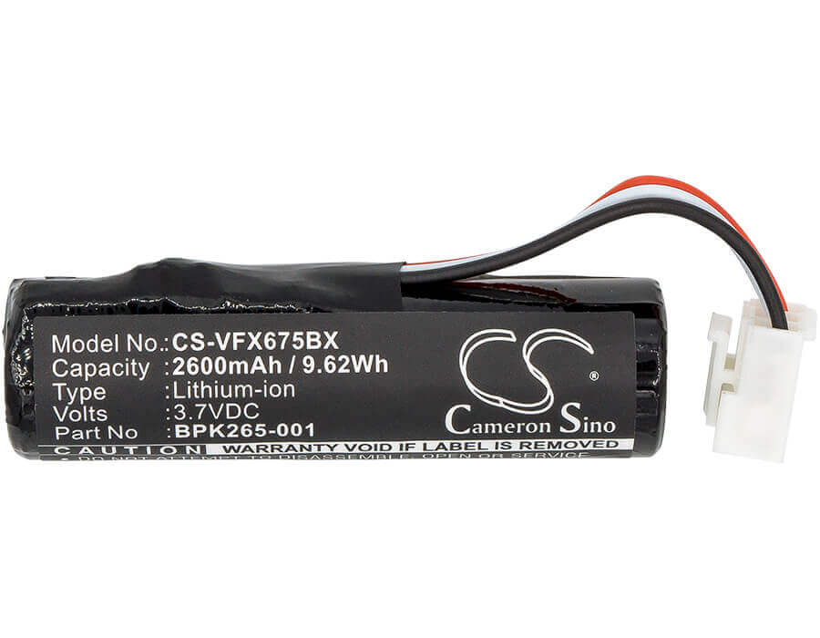 3,7V, Li-ion, 2600mAh, batterie pour terminal de paiement compatible avec Verifone, Aisino, Is803, V71, 9,62Wh Terminal de paiement Cameron Sino Technology Limited