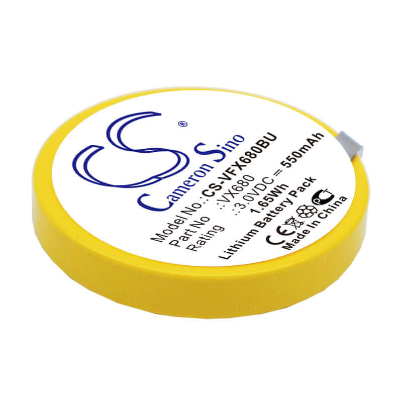 Batteria 1800mAh Compatibile Con VeriFone VX680, Terminale Wireless Per Carte Di Credito, Colore Blu Scuro, Li-ion