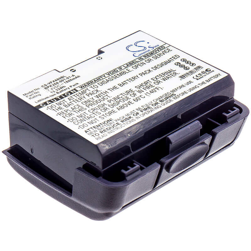 7.4V, Li-ion, 1800mAh, batterie de terminal de paiement compatible avec Verifone, Bpk268-001-01-a, Vx680, Vx680 Mac sans fil pour cartes de crédit, 13.32Wh Terminal de paiement Cameron Sino Technology Limited