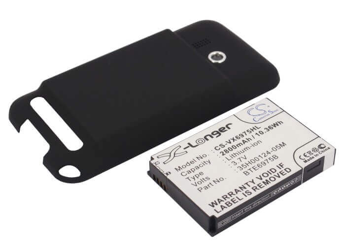 3.7V, Li-ion, 2800mAh, batterie de smartphone compatible avec Verizon, 35h00124-05m, Imagio, Mp6975, 10.36Wh Mobile, SmartPhone Cameron Sino Technology Limited (Suspendu)