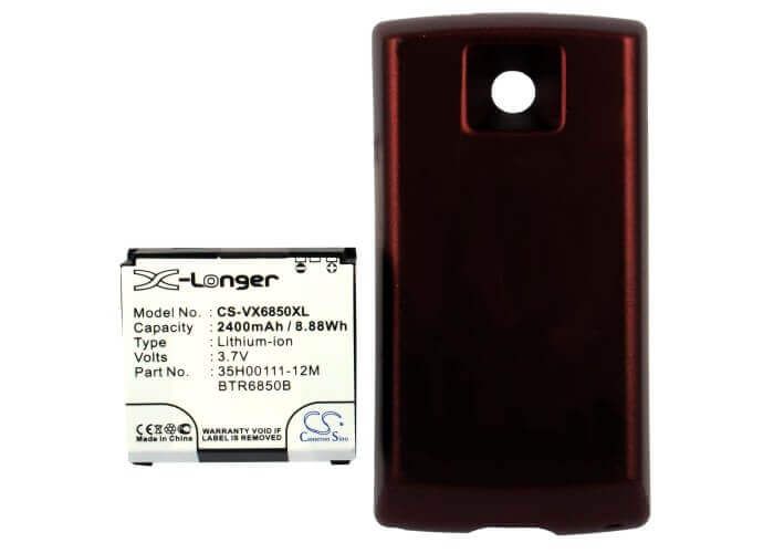 Battery For Verizon Xv6850 3.7v, 2400mah - 8.88wh Batteries for Electronics Cameron Sino Technology Limited (Suspended)