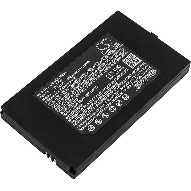 3.7V, Li-ion, 3000mAh, Equipment battery fits Vernier, Lq2-bat, Go Direct, Go Direct Spectrovis Plus, 11.1Wh Equipment, Survey, Test Cameron Sino Technology Limited