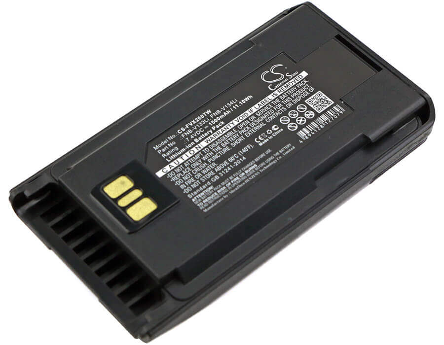 7.4V, Li-ion, 1500mAh, Two-Way Radio battery fits Motorola, Vertex, Yaesu, Aaj67x001, Evx-531, Evx-534, 11.1Wh Two-Way Radio Cameron Sino Technology Limited