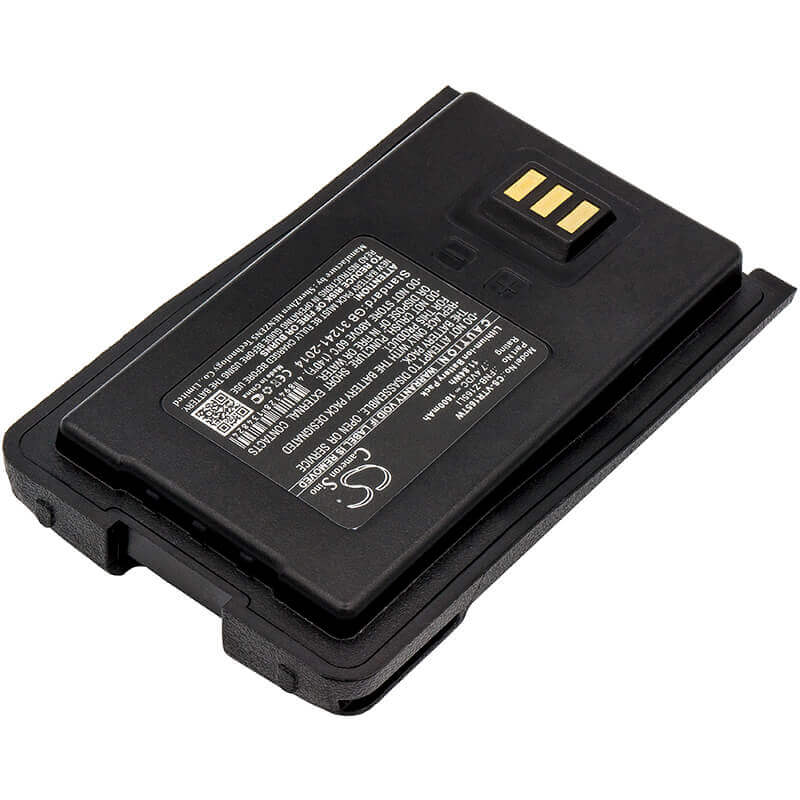 Battery For Vertex, Fnb-z165li 7.4v, 1600mah - 11.84wh Batteries for Electronics Cameron Sino Technology Limited (Suspended)