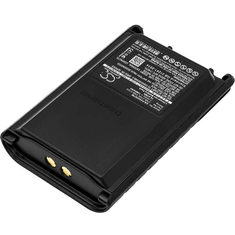 7,4V, Li-ion, 1380mAh, batterie pour radio bidirectionnelle compatible avec Yaesu, Vertex, Fnb-v103, Vx230, Vx-230, 10,21Wh radio bidirectionnelle Cameron Sino Technology Limited