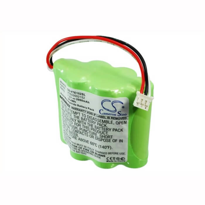 7.2V, Ni-MH, 2000mAh, Equipment battery fits Vetronix, 02002720-01, 3002152, Consult Ii, 14.4Wh Equipment, Survey, Test Cameron Sino Technology Limited