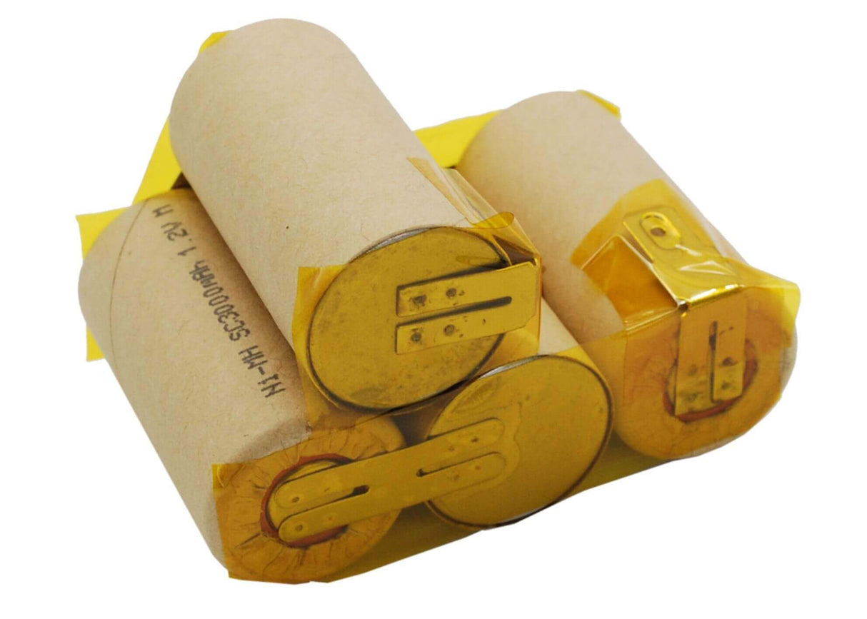 4.8V, Ni-MH, 3000mAh, Vacuum battery fits Vileda, As-193e9a, S01, 14.4Wh Vacuum Cameron Sino Technology Limited