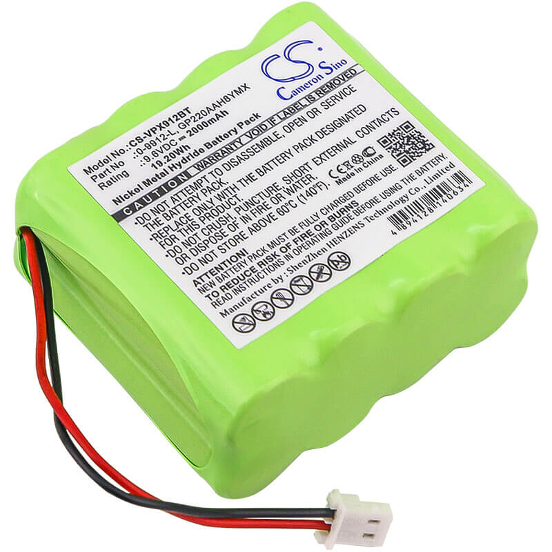 Ni-MH, Alarm Battery For Visonic, 0-100459, 0-100498, 0-100535 9.6v, 2000mah - 24.00wh Alarm System Cameron Sino Technology Limited