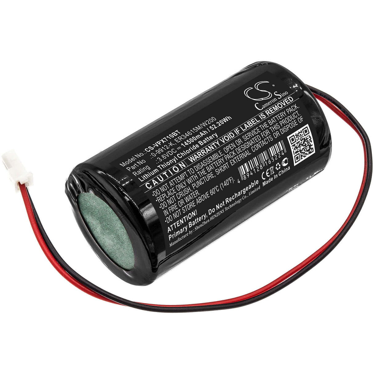 Alarm Battery For Visonic, Mc-s710, Mc-s720, Mcs-730 3.6v, 14500mah - 52.20wh Alarm System Cameron Sino Technology Limited